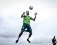 Tricolor realizou último treino em São Luís antes da estreia (Foto: Ronald Felipe)